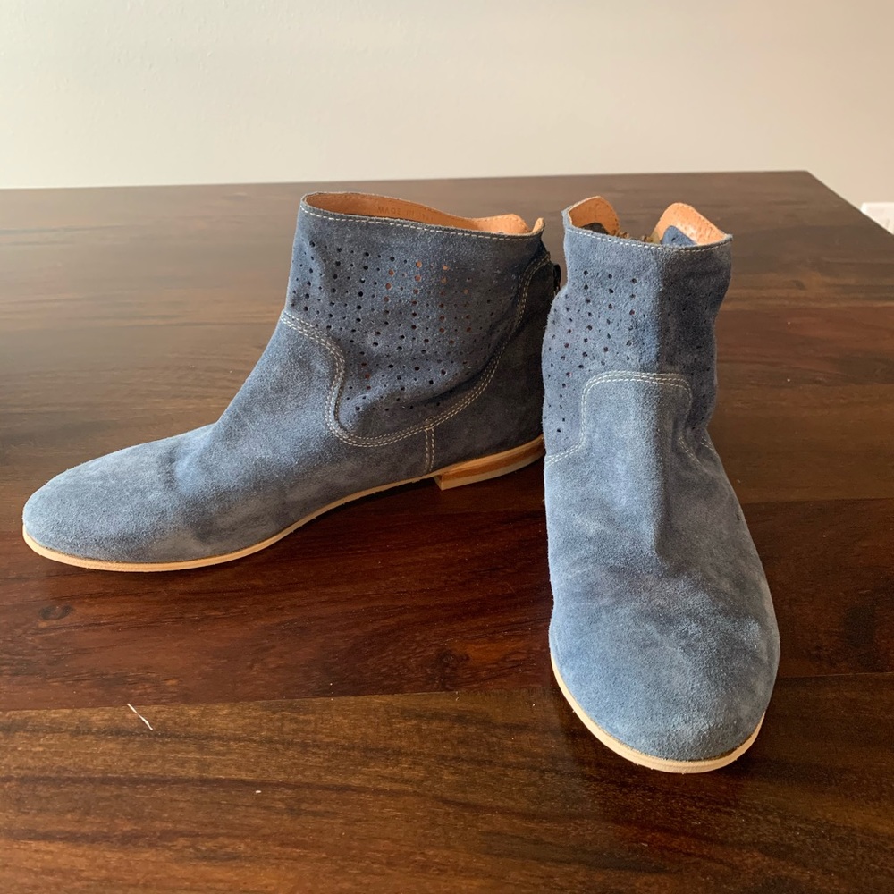 NWOT suede booties from Sundance